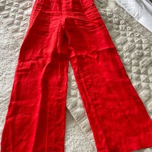 Magaschoni Bright Red Pants